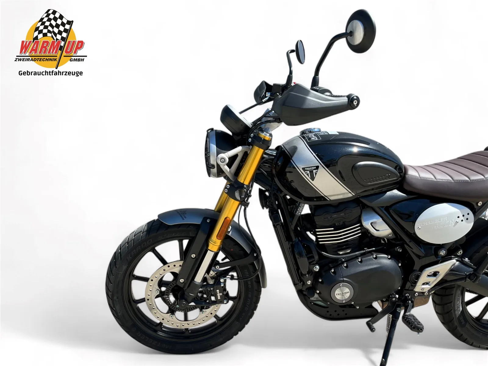 Triumph Scrambler 400 X Junge Gebrauchte