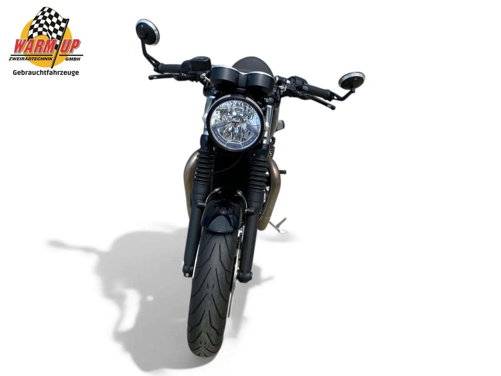 Triumph Thruxton stark umgebaut