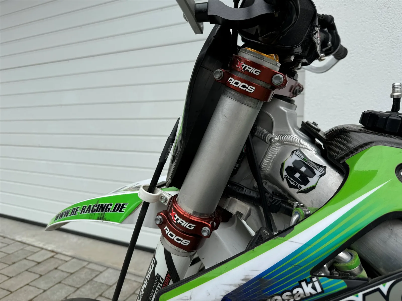 Kawasaki KX450F SUPERMOTO | Öhlins, Schwinge, XTRIG, u.v.m.