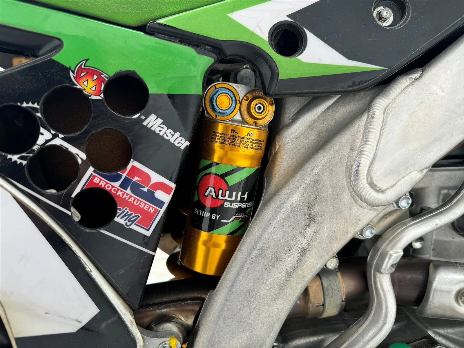 Kawasaki KX450F SUPERMOTO | Öhlins, Schwinge, XTRIG, u.v.m.