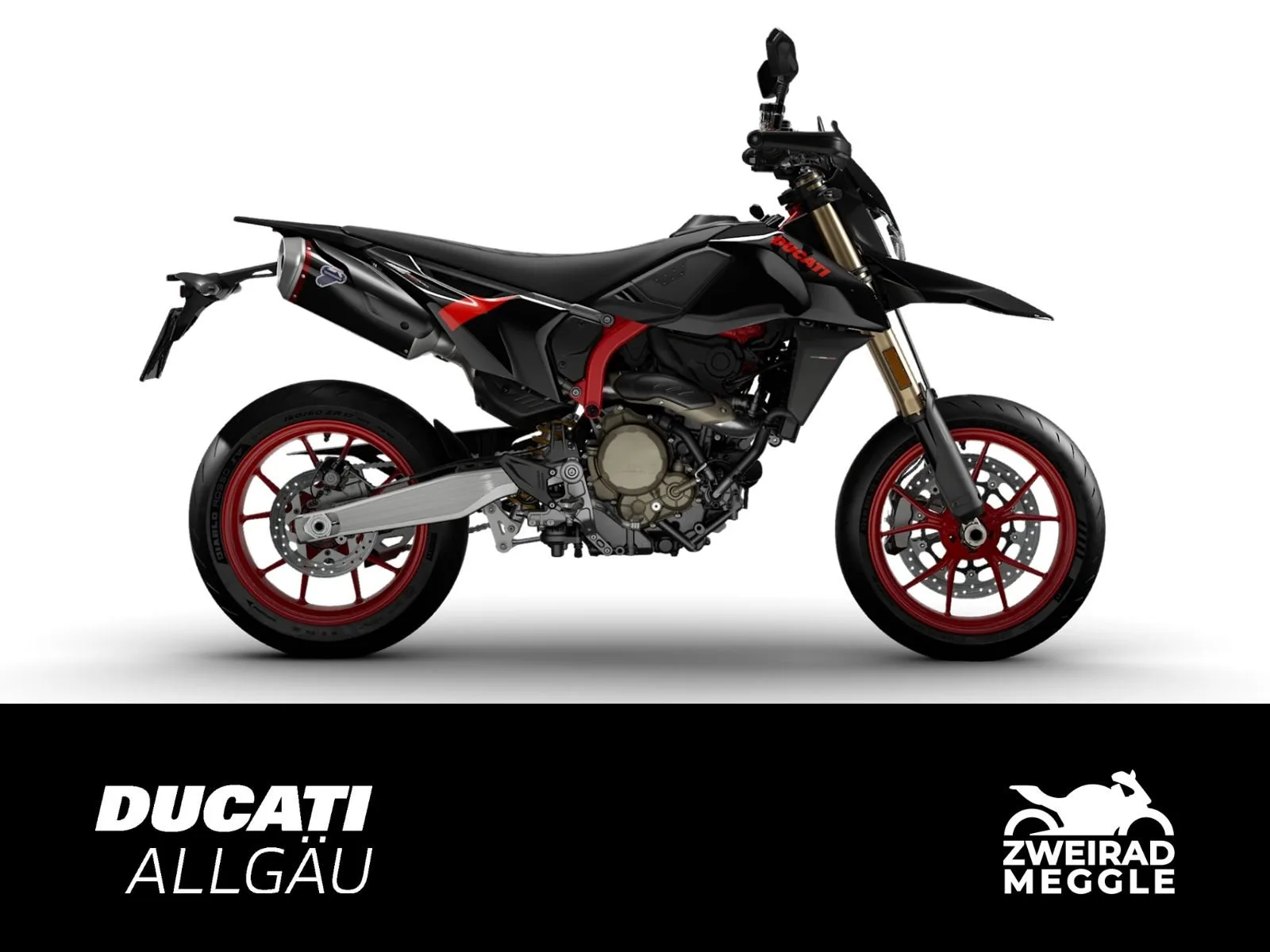 Ducati Hypermotard 698 Mono NERA | mit Quickshifter, Termignoni Sportauspuff | A2 möglich