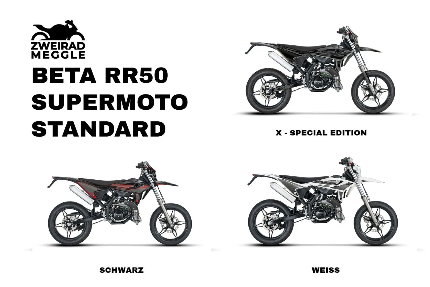 Beta RR 50 SUPERMOTO | Standard / X - Special Edition