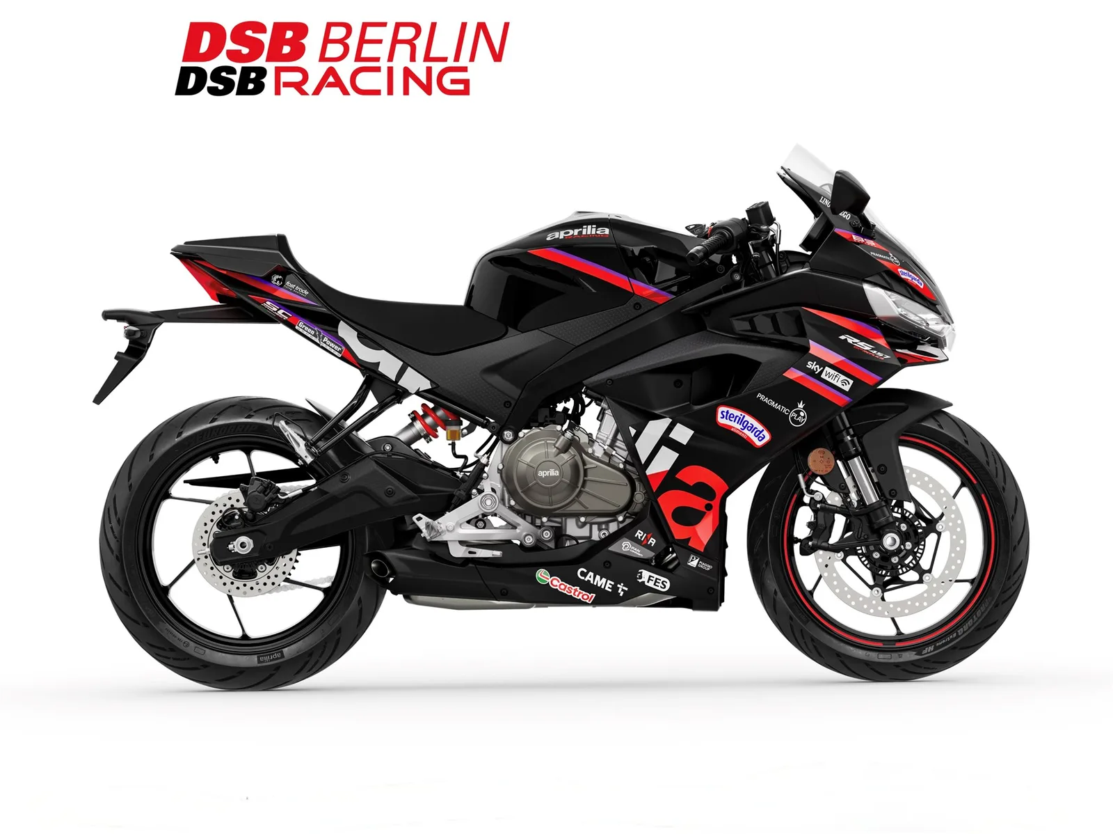 Aprilia RS 457 GP Replica E5+ von DSB Berlin / Inkl Aktion