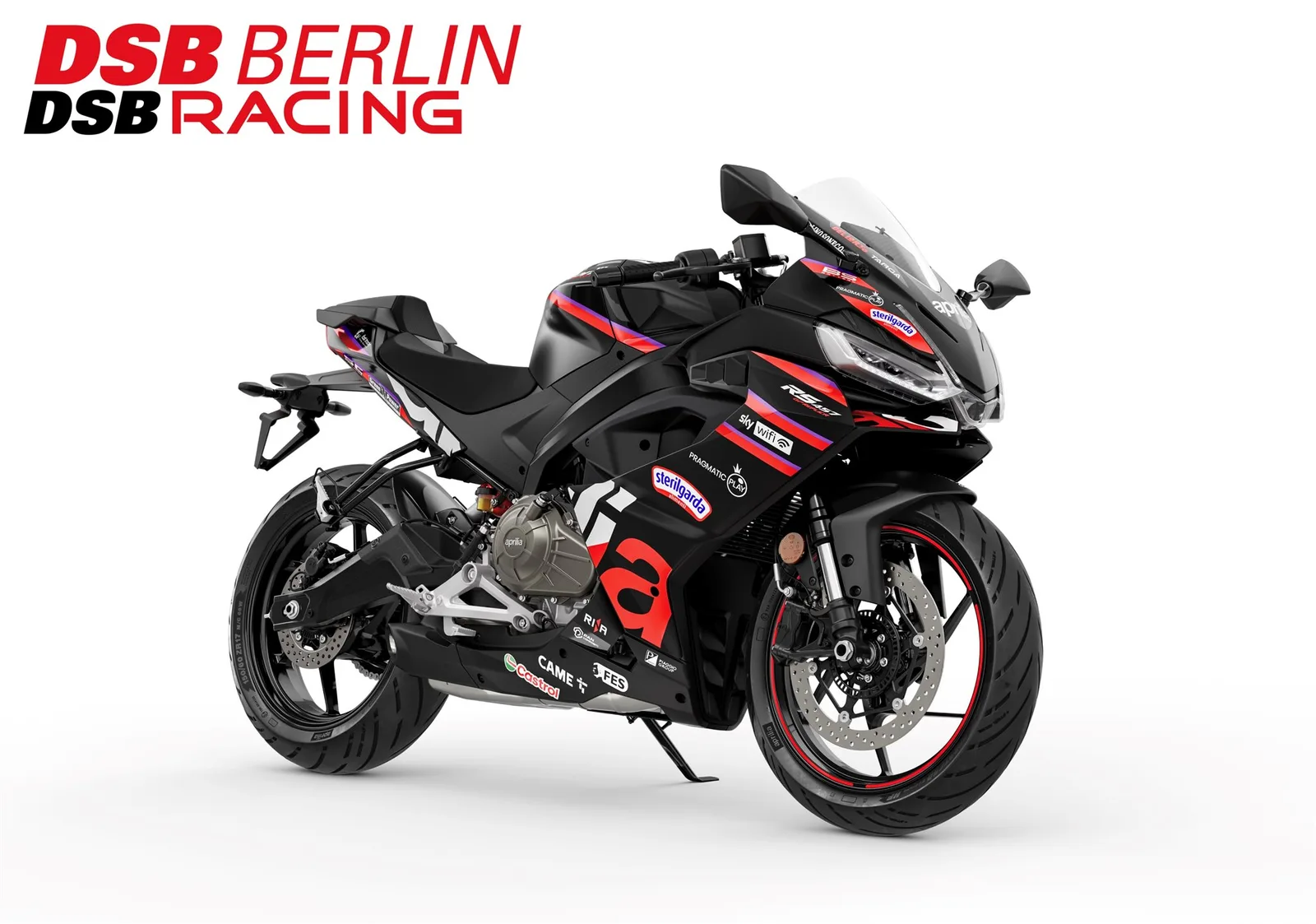 Aprilia RS 457 GP Replica E5+ von DSB Berlin / Inkl Aktion