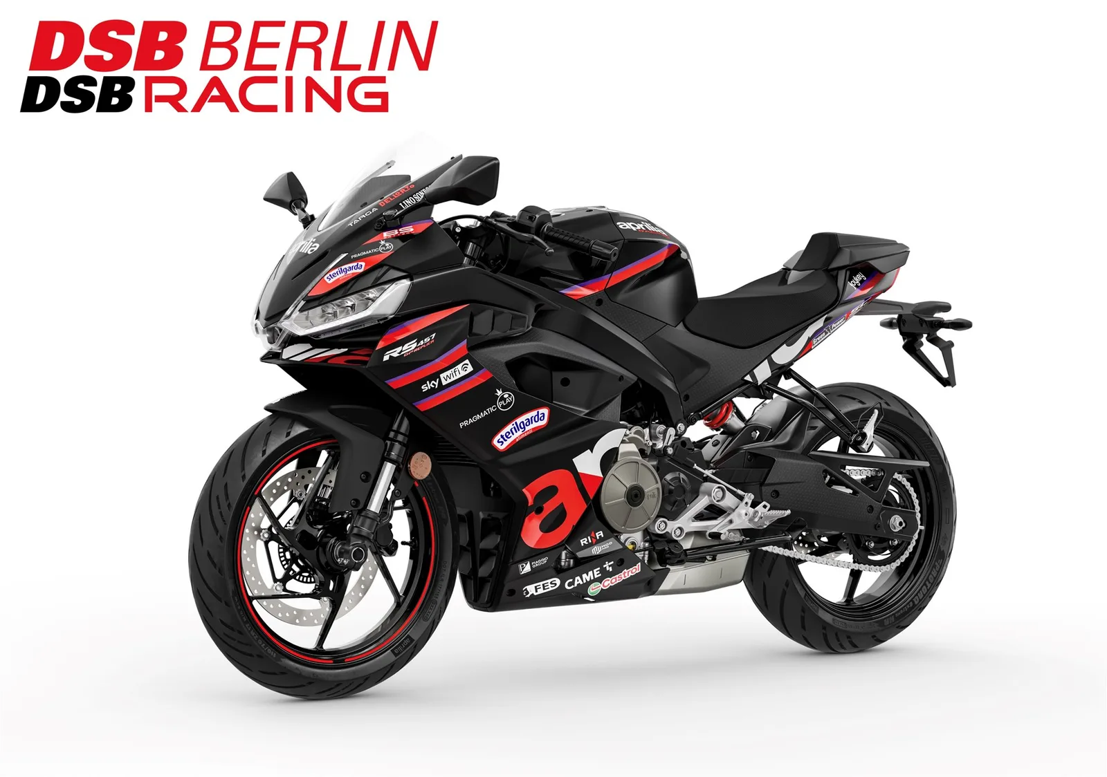Aprilia RS 457 GP Replica E5+ von DSB Berlin / Inkl Aktion