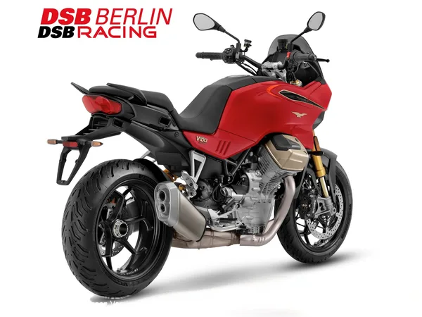 Moto Guzzi V100 Mandello Wind Tunnel / Aktion