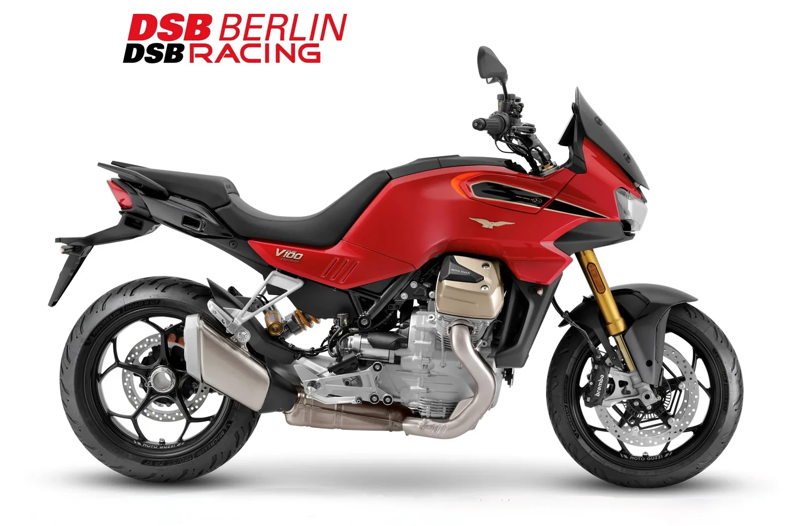 Moto Guzzi V100 Mandello Wind Tunnel / Aktion