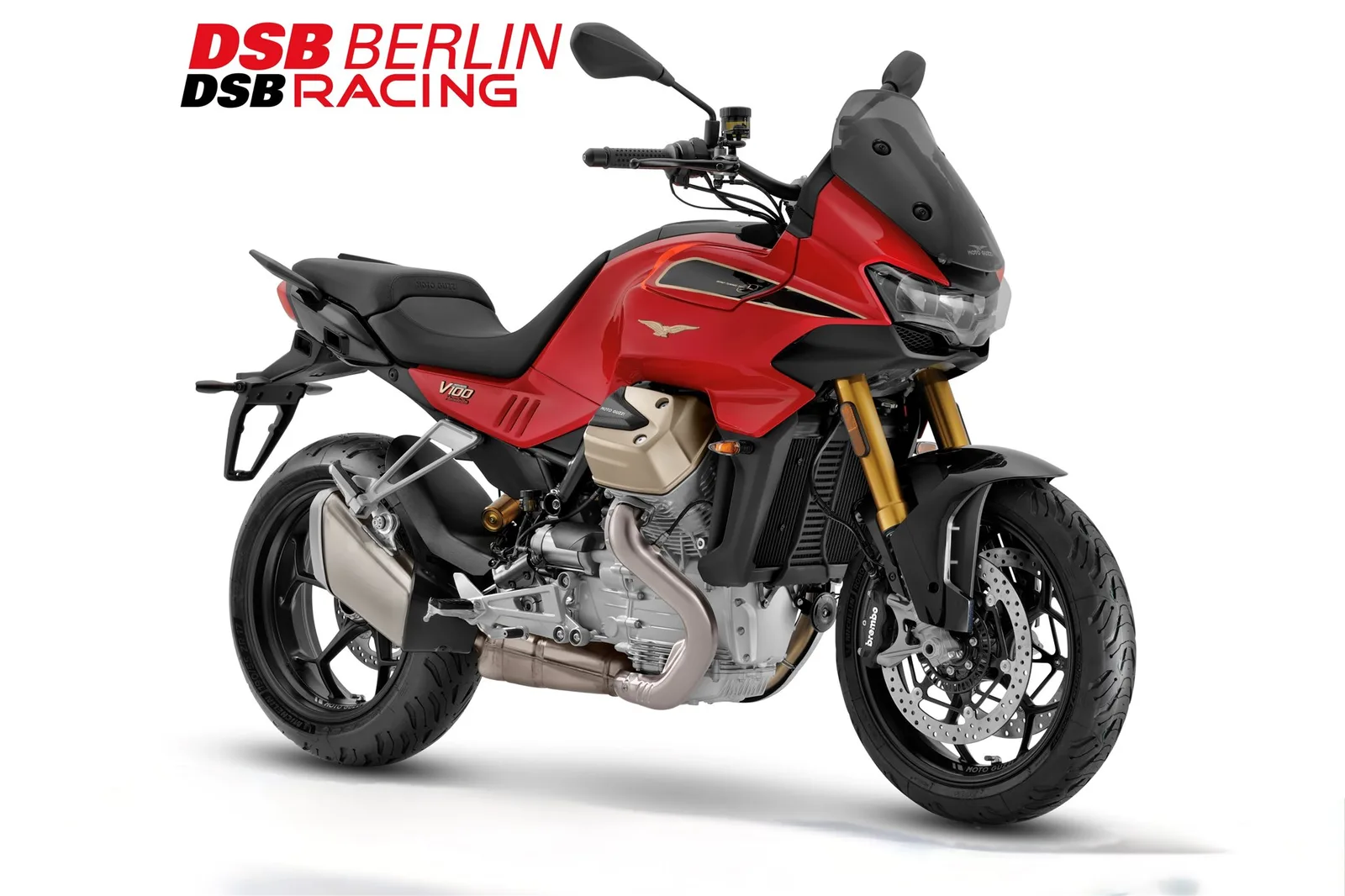 Moto Guzzi V100 Mandello Wind Tunnel / Aktion