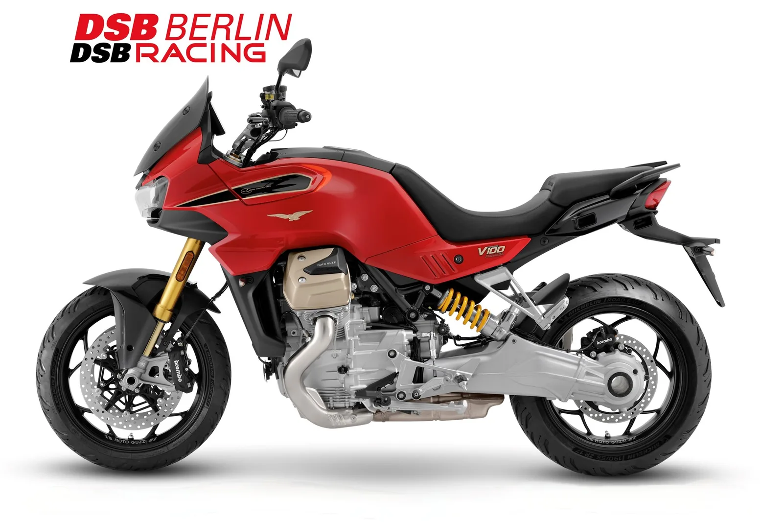 Moto Guzzi V100 Mandello Wind Tunnel / Aktion