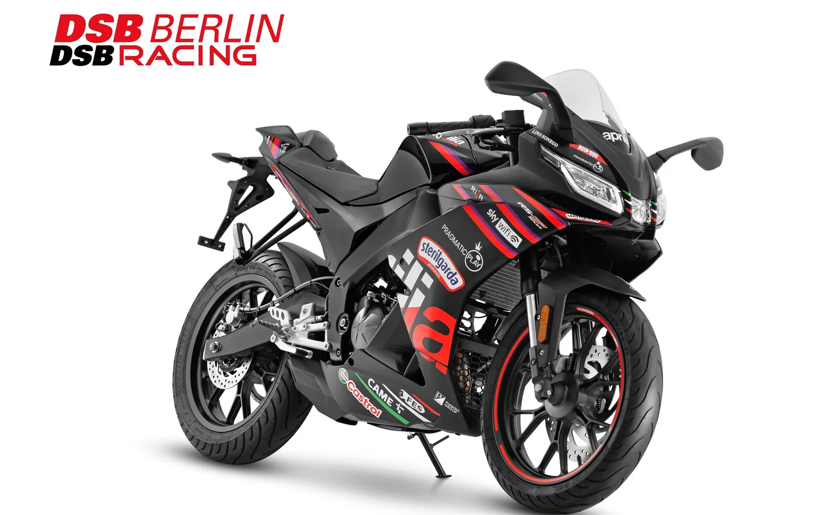 Aprilia RS 125 Replica E5+ von DSB Berlin / Aktion