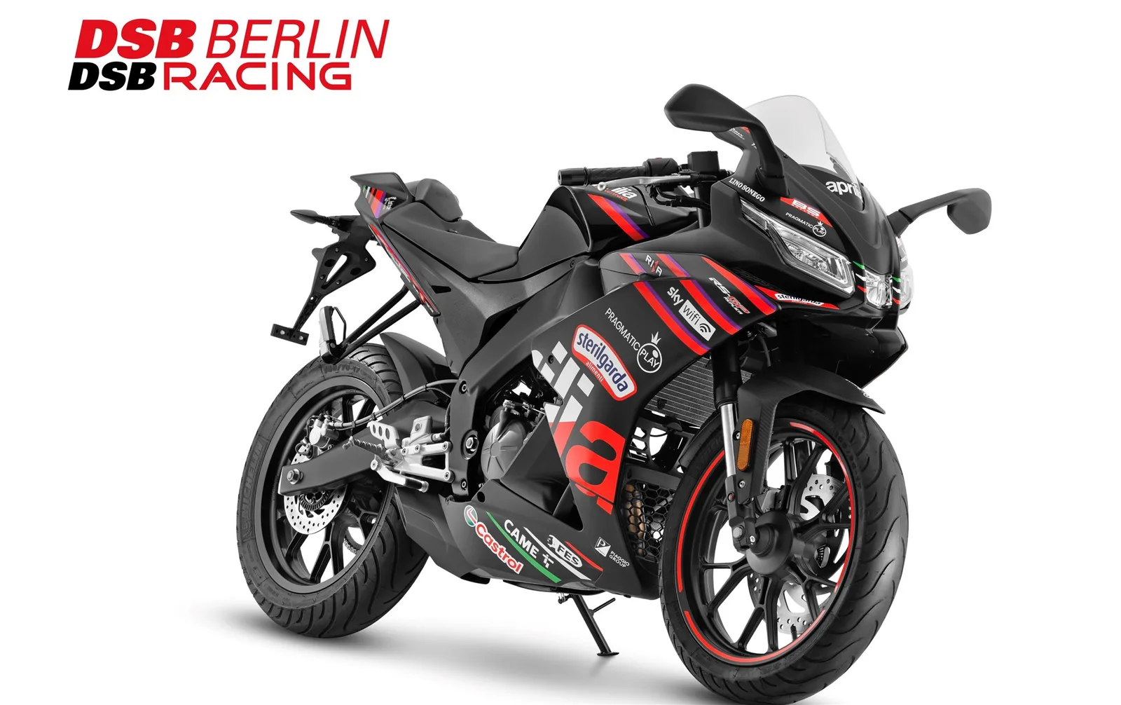 Aprilia RS 125 Replica E5+ von DSB Berlin / Aktion