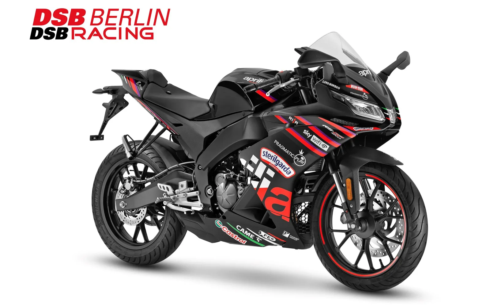 Aprilia RS 125 Replica E5+ von DSB Berlin / Aktion