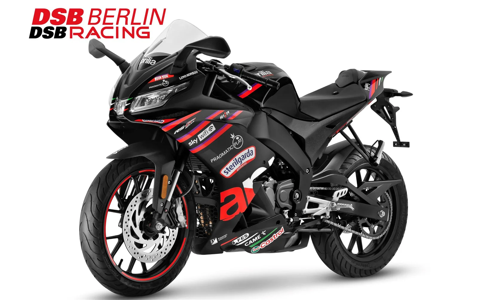 Aprilia RS 125 Replica E5+ von DSB Berlin / Aktion