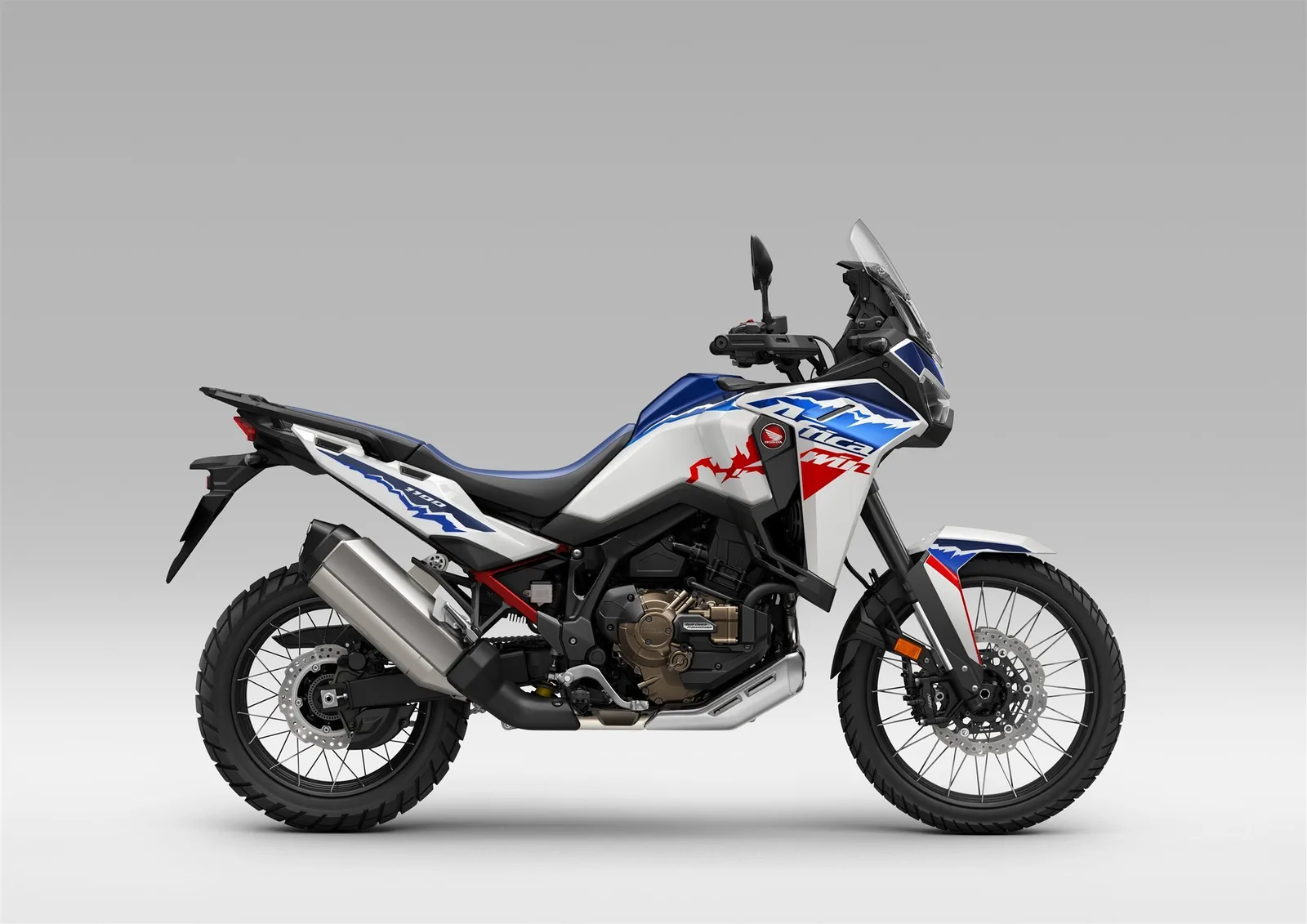 Honda CRF1100L Africa Twin DCT Tricolor, DCT, elektronisches Fahrwerk, Griffheizung