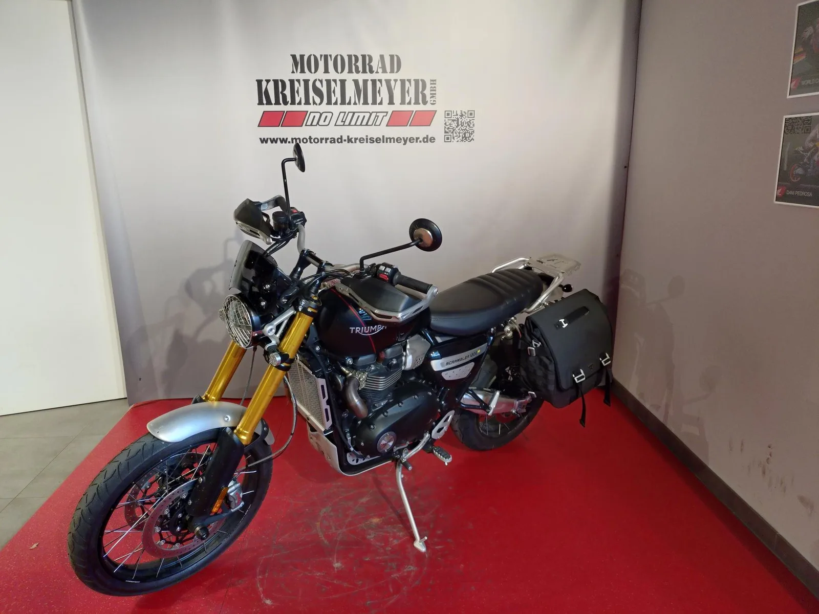 Triumph Scrambler 1200 XE Top Zustand mit viel Sonderzubehör aus 1.Hand!