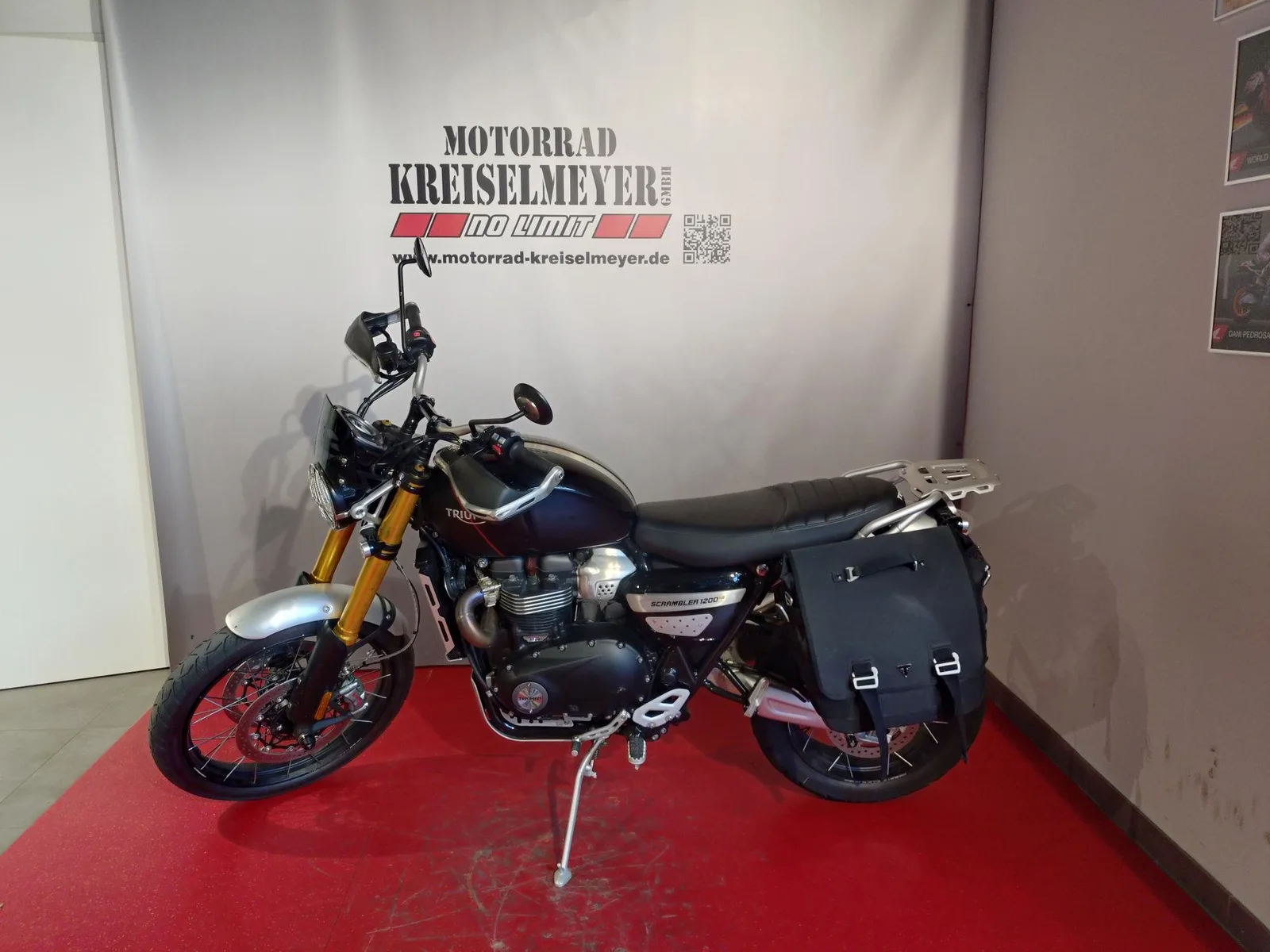 Triumph Scrambler 1200 XE Top Zustand mit viel Sonderzubehör aus 1.Hand!