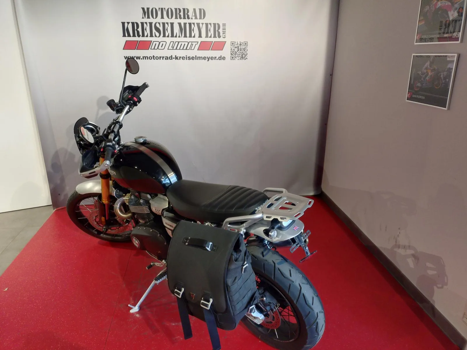 Triumph Scrambler 1200 XE Top Zustand mit viel Sonderzubehör aus 1.Hand!