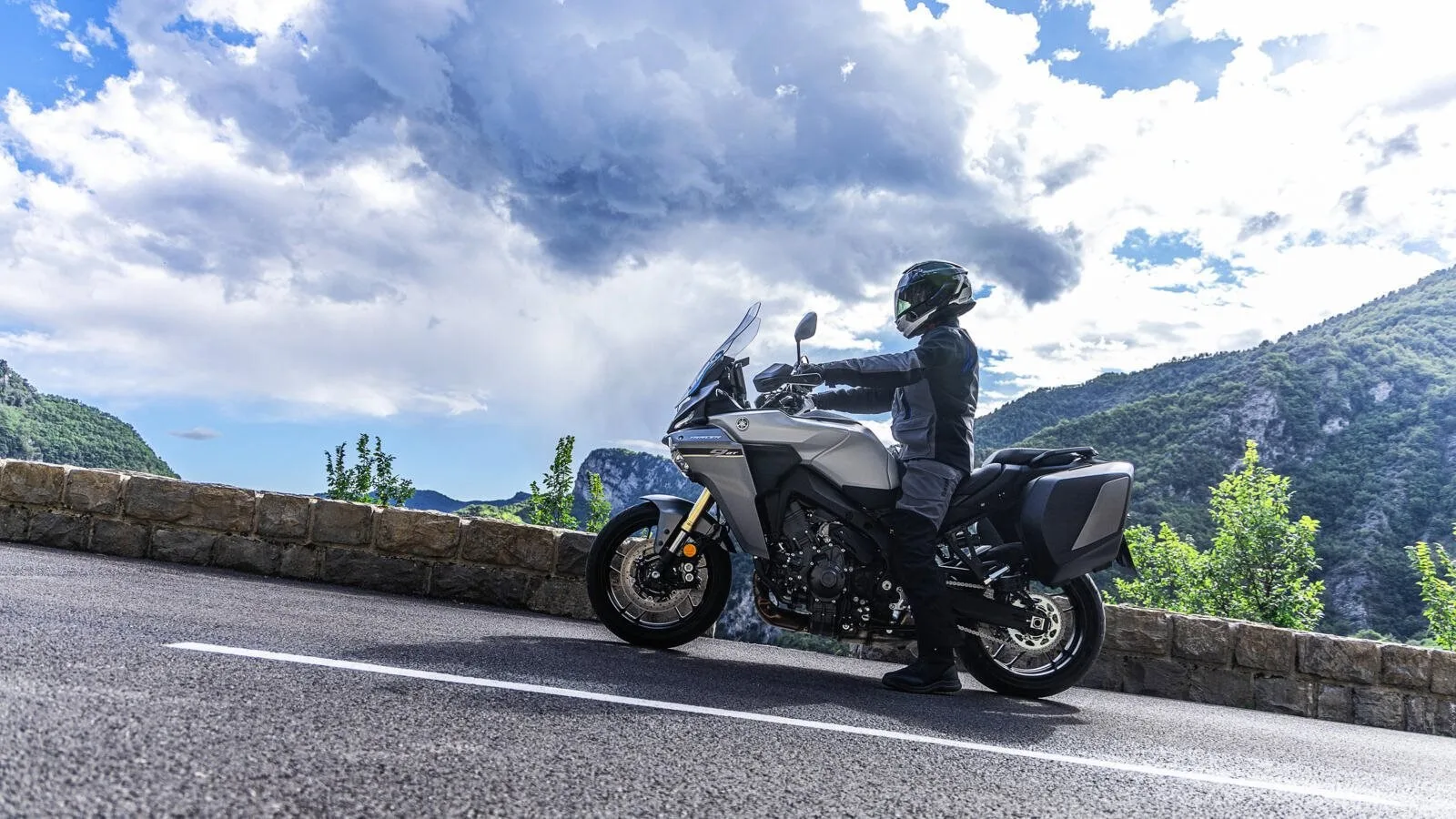 Yamaha Tracer 9 GT Y-AMT, MY 2025 - Y-AMT -Ceramic Ice