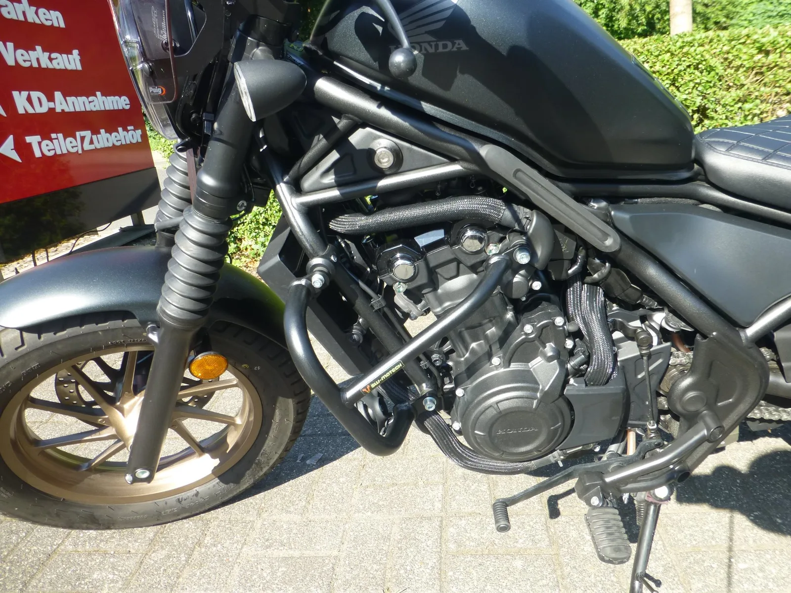 Honda CMX500 Rebel S mit Zubehör