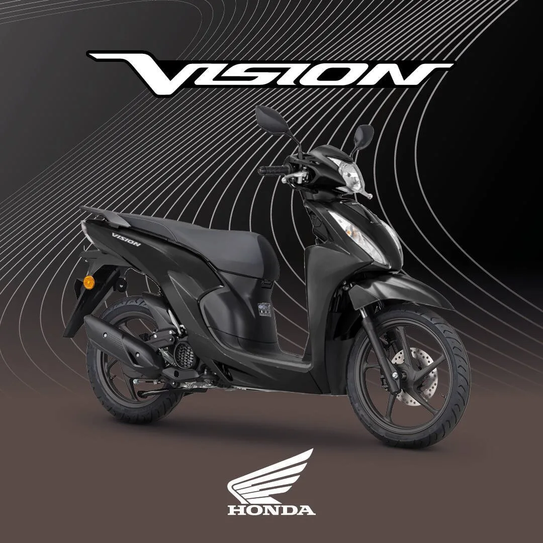 Honda Vision 110 Lieferbar ca. KW27/2026 -- 6 Jahre Garantie\* --