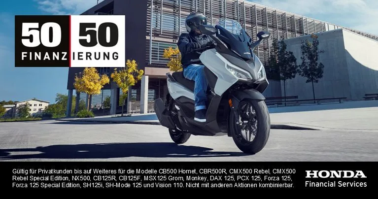 Honda Forza 125 -- 6 Jahre Garantie\* -- / Sofort Lieferbar
