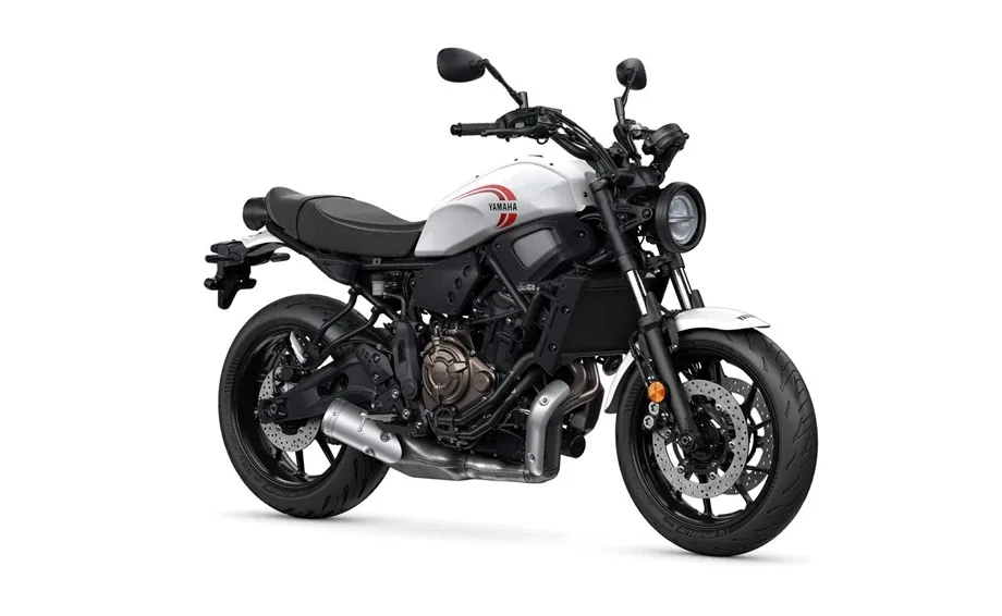 Yamaha XSR700, MY 2025 - Historic White