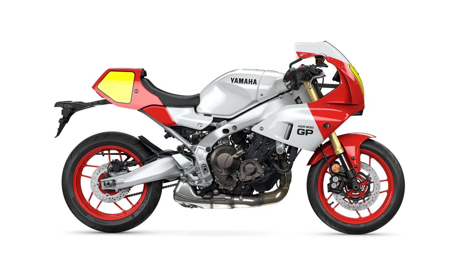 Yamaha XSR900 GP, MY 2025 - Legend Red