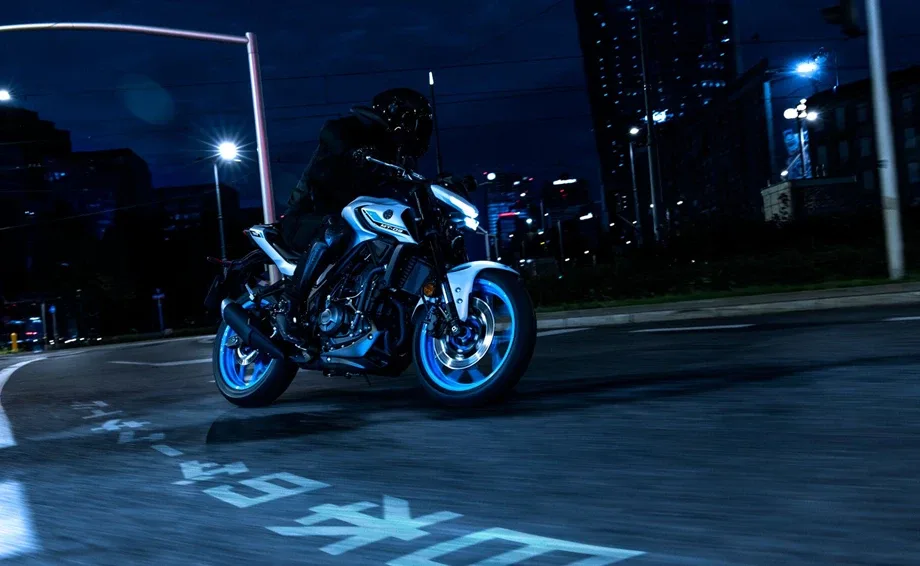 Yamaha MT-03, MY 2025 - Ice Storm