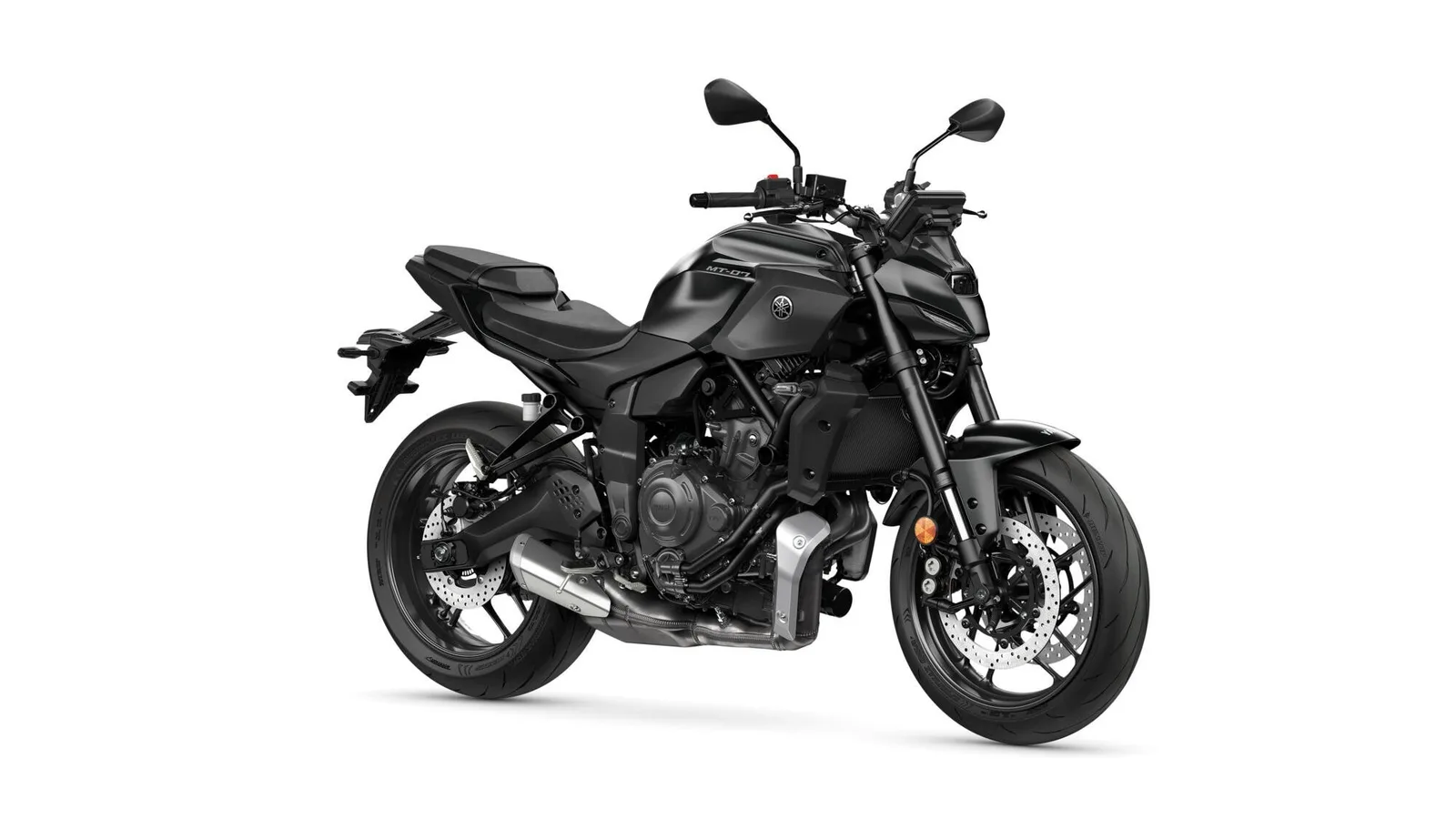 Yamaha MT-07 35kW, MY 2025 - Tech Black