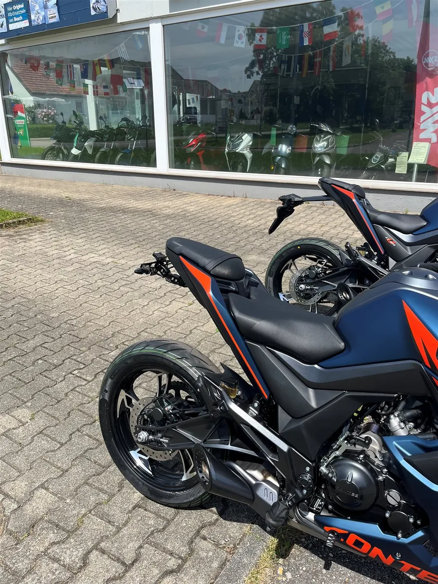 Zontes 125 U BC Umbau
