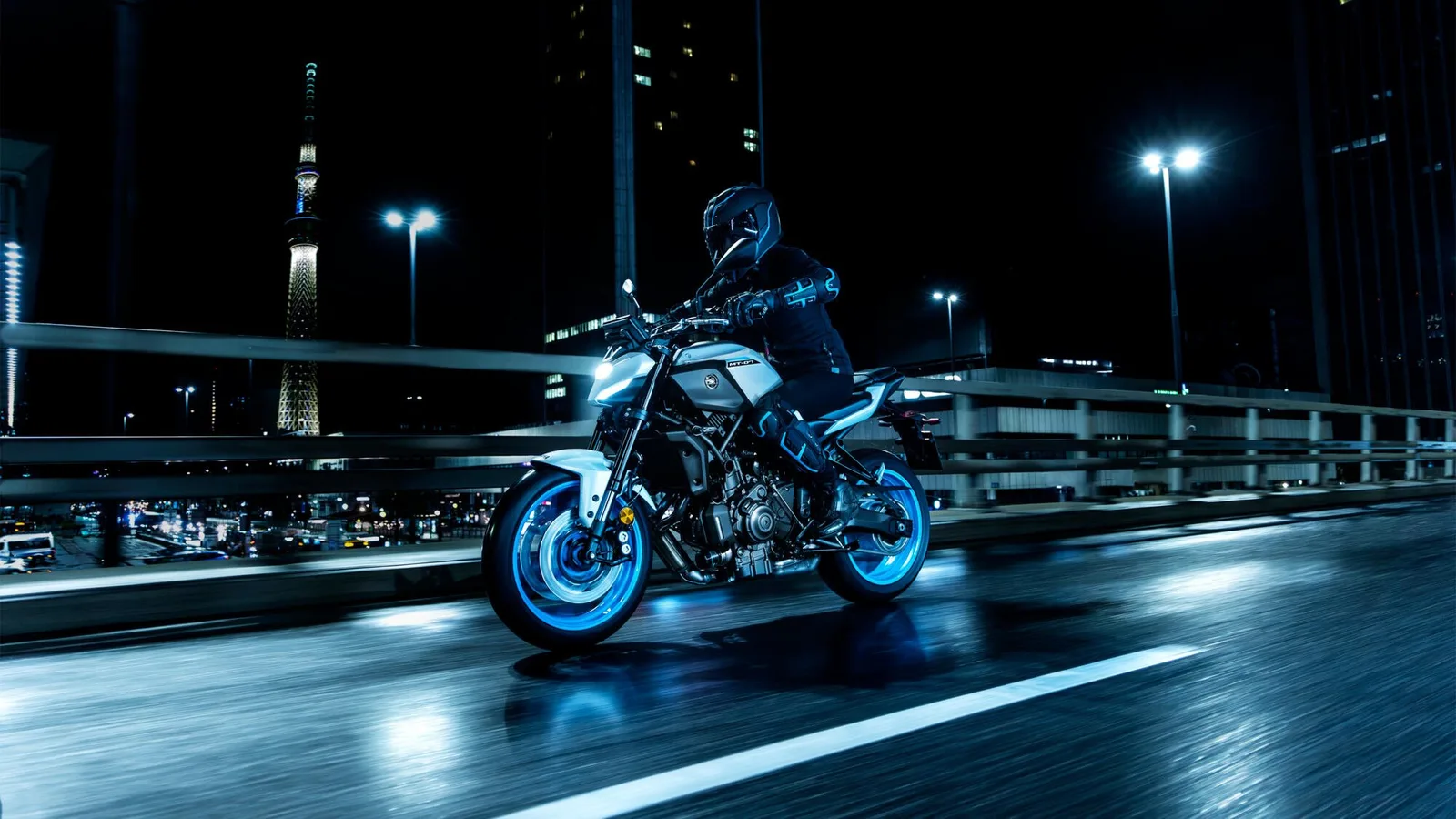 Yamaha MT-07 35kW, MY 2025 - Ice Storm